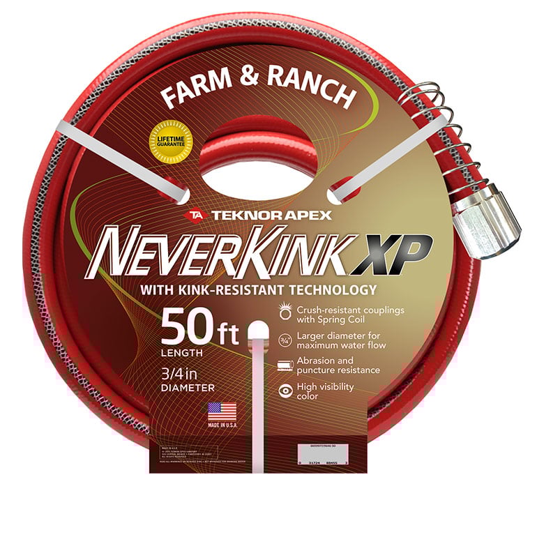 Teknor Apex Neverkink Xtreme Performance Farm And Ranch Hose 3 4 in X teknor-apex-neverkink-xtreme-performance-farm-and-ranch-hose-3-4-in-x