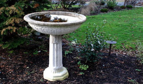 Winterize Your Bird Baths