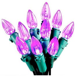 Halloween Light Set, Purple LED, 70-Ct.