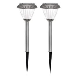 Solar Pathway Light, Dark Pewter, 2-Pk.