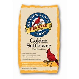 Wild Bird Food, Golden Safflower, 20-Lb.