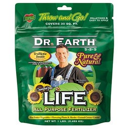 Life All-Purpose Fertilizer, 5-5-5, 1-Lb.