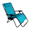 Verona Zero Gravity Chair, E-Coated Steel Frame, Blue, XL