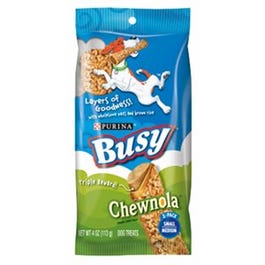 Dog Treats, Busy Chewnola, 4-oz., 2-Pk.