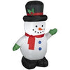 Christmas Inflatable Snowman, 4-Ft.