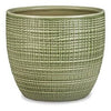 Planter, Indoor, Menta Green Ceramic, 5.5 x 4.75-In.