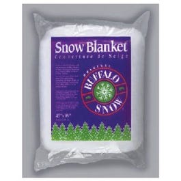 White Buffalo Snow Blanket, Polyester, 45 x 99-In.