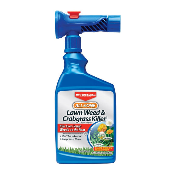 BioAdvanced All-In-One Lawn Weed & Crabgrass Killer Ready-To-Spray