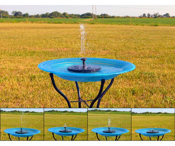 Backyard Essentials Floating Solar Bird Bath Bubbler