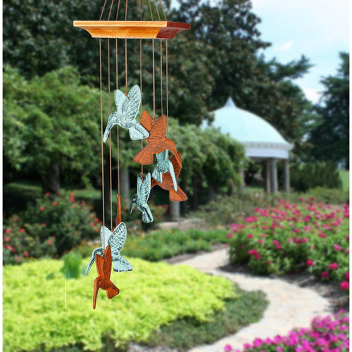 Woodstock Chimes Habitats Hummingbird Spiral Terra Celestial