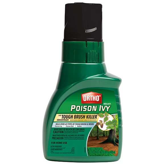 ORTHO MAX POISON IVY & TOUGH BRUSH KILLER CONCENTRATE (16 oz)