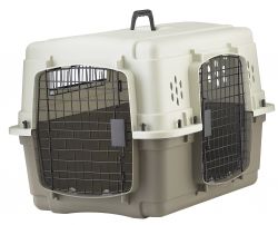 Pet Lodge Double Door Plastic Crate