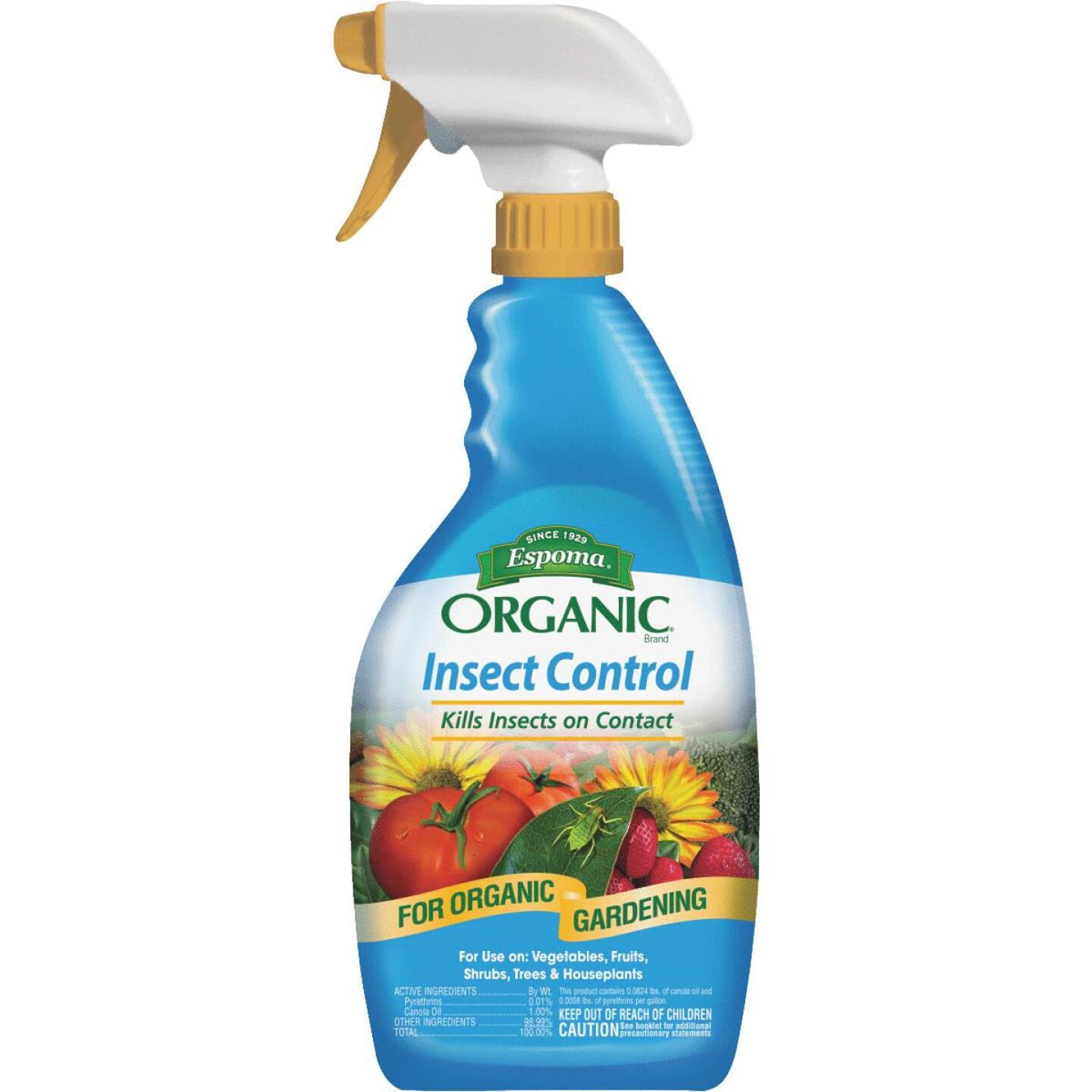 Espoma Organic 24 Oz. Ready To Use Trigger Spray Insect Killer - Hanson ...