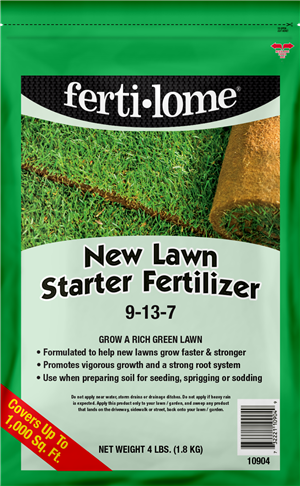 Ferti-lome NEW LAWN STARTER FERTILIZER 9-13-7